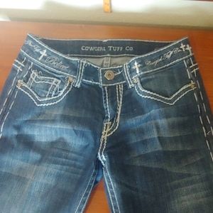 Cowgirl Tuff boot cut jeans